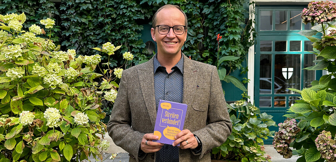 Andreas Weiß plädiert in seinem neuen Buch „Streiten verbindet!“ für eine produktivere Streitkultur. 