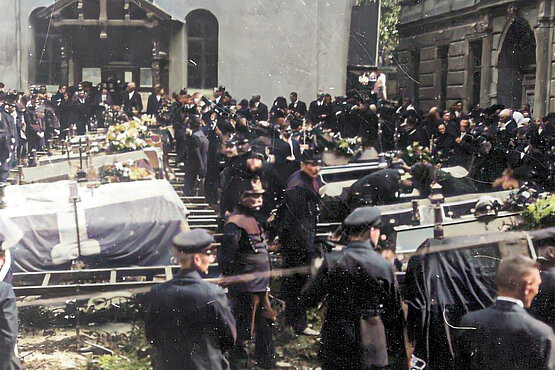 Beim Grubenbrand 1924 fanden 29 Bergarbeiter den Tod. 
