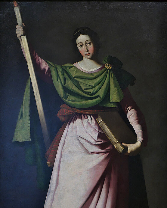 Die Heilige Eulalia im Museum der schönen Kunst in Sevilla.