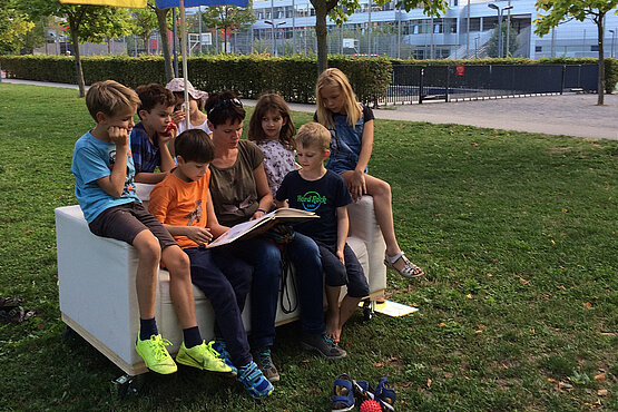Bibellesen mit dem FranZ im Bednarpark.