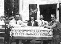 Kurt Winkler mit seiner Familie