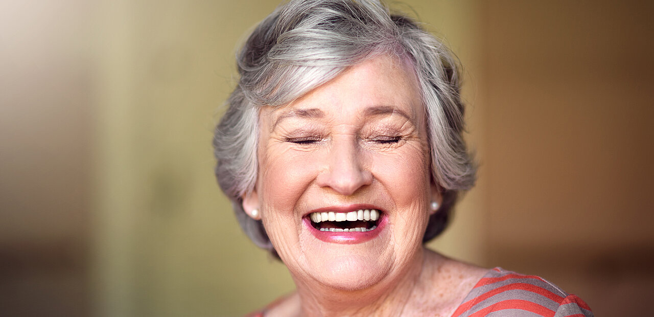 Herzhaftes Lachen kann befreiend wirken. 