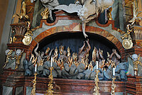 Der Arme Seelen Altar in der Wallfahrtskirche Mariahilfberg