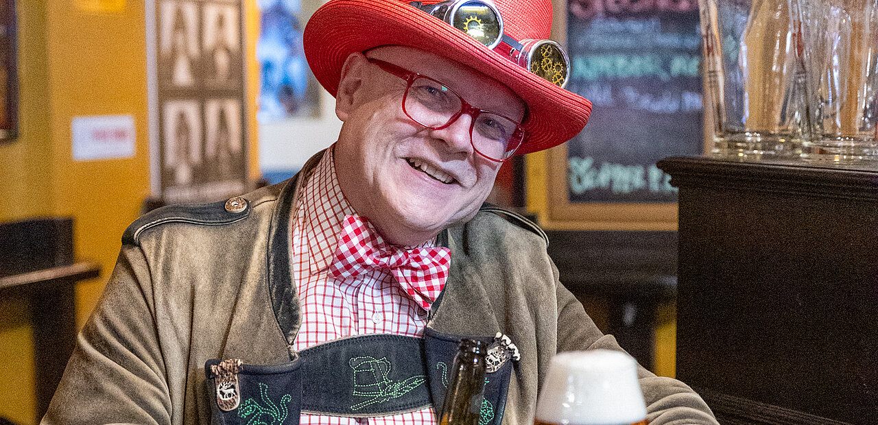 Das Augustiner Bier ist eine starke Marke.