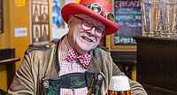 Das Augustiner Bier ist eine starke Marke.