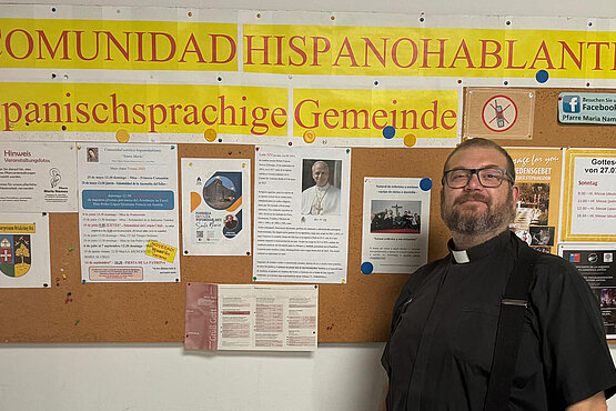 Seelsorger Jesus David Jean Villalobos: "Es gibt Probleme. Aber durch diese einen Weg zu leiten, dass ist meine Arbeit."