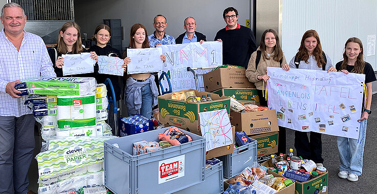 Sozialaktion der Hadersdorfer Firmlinge
