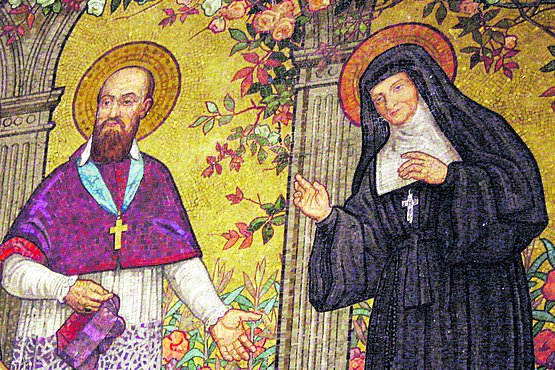 Franz von Sales und Johanna Franziska von Chantal