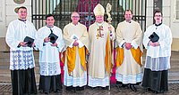 Drei Novizen im Stift Klosterneuburg. KW36/2024