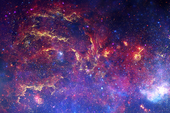 Im Blickpunkt der Astrophysik: das Zentrum unserer Galaxie - die Milchstraße