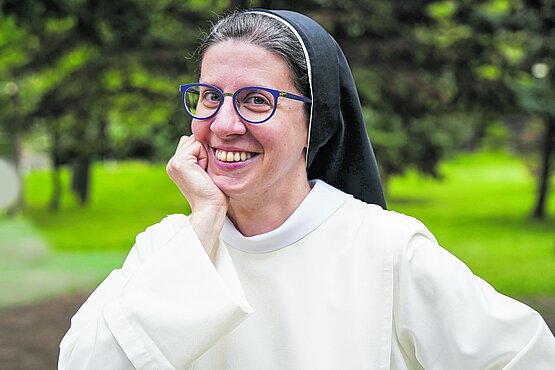 Schwester Franziska Madl leitet das Kloster der Dominikanerinnen in Wien. 