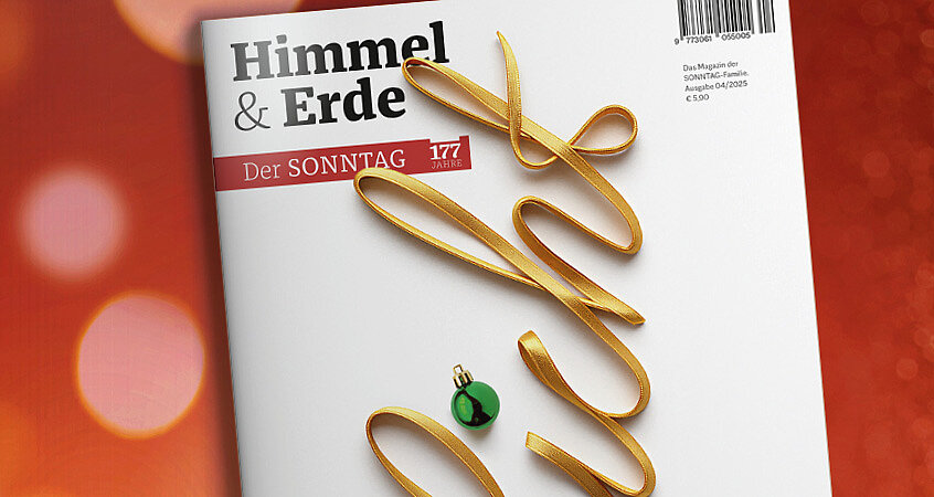 Unser Weihnachtsmagazin mit dem Titel "Licht" erscheint am 23. November 2025. 