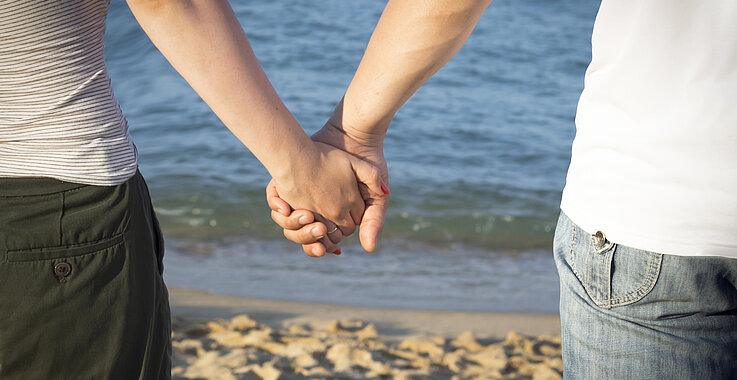 Hand in Hand: Ein Symbol der Beziehung