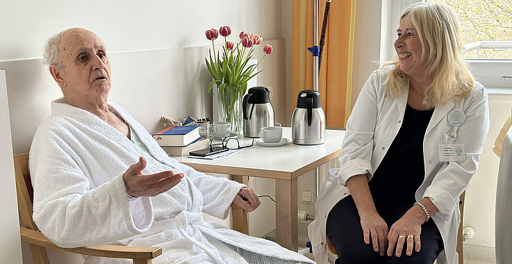 Zuhören können: Ulrike Kreiner-Ledl hat einfach Zeit – jeden Montagnachmittag.
