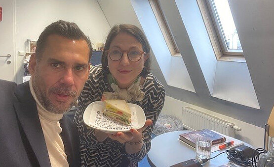 Nicolas Forster und sein Keto-Sandwich