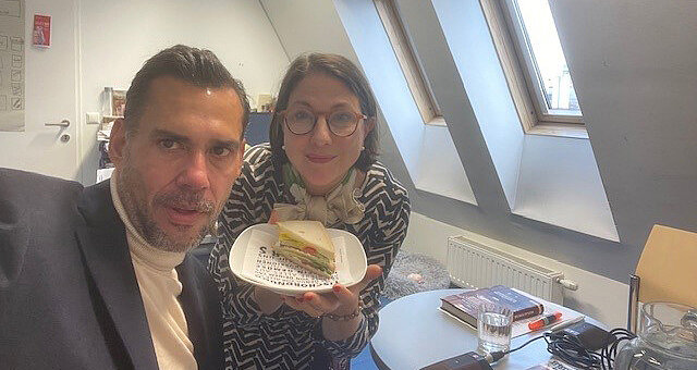 Nicolas Forster und sein Keto-Sandwich 