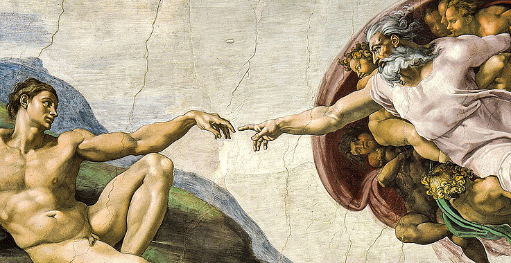 Adam von Michelangelo