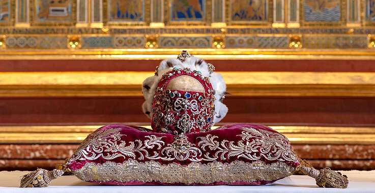 Zum Leopoldifest wird die Schädelreliquie des heiligen Leopold in Klosterneuburg zur öffentlichen Verehrung ausgestellt.