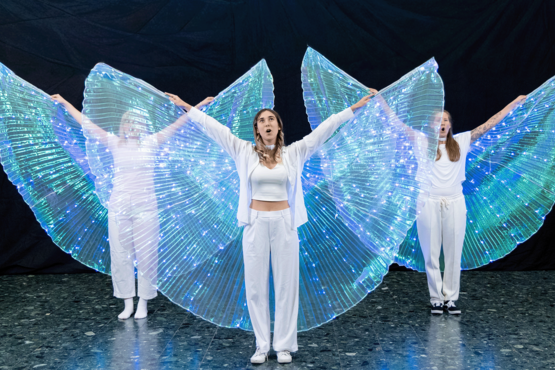 Bühnenbild von „Traumgeflüster“ mit Beschützern