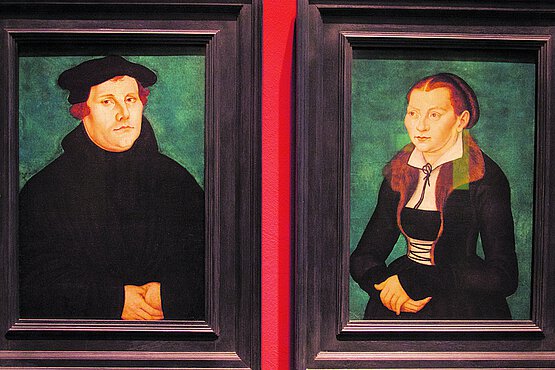  Martin Luther Katharina von Bora – beide waren ursprünglich katholische Ordensleute.