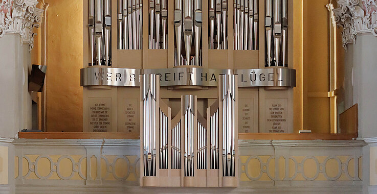Die Orgel in der Wallfahrtsbasilika auf dem Pöstlingberg wurde 2022 neu gestaltet.
