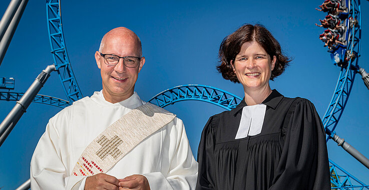 Thomas Schneeberger und Andrea Ziegler haben einen ganz besonderen Arbeitsplatz.