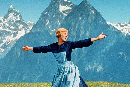 Julie Andrews im Film „The Sound of Music“