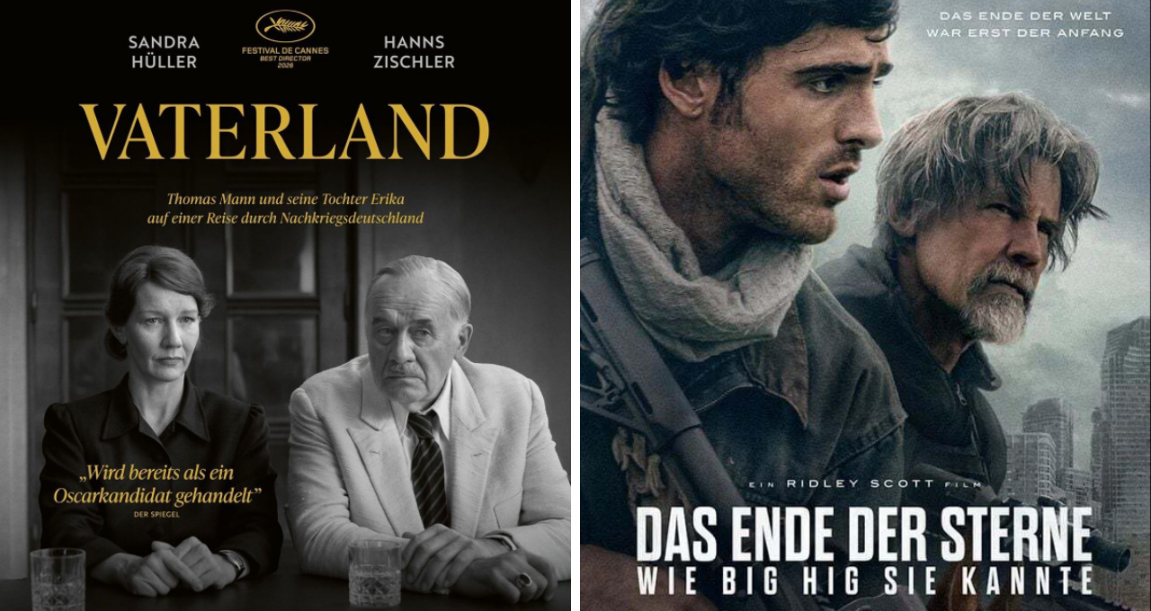 Unser Kino-Tipps für September: "Vaterland" und "Das Ende der Sterne".