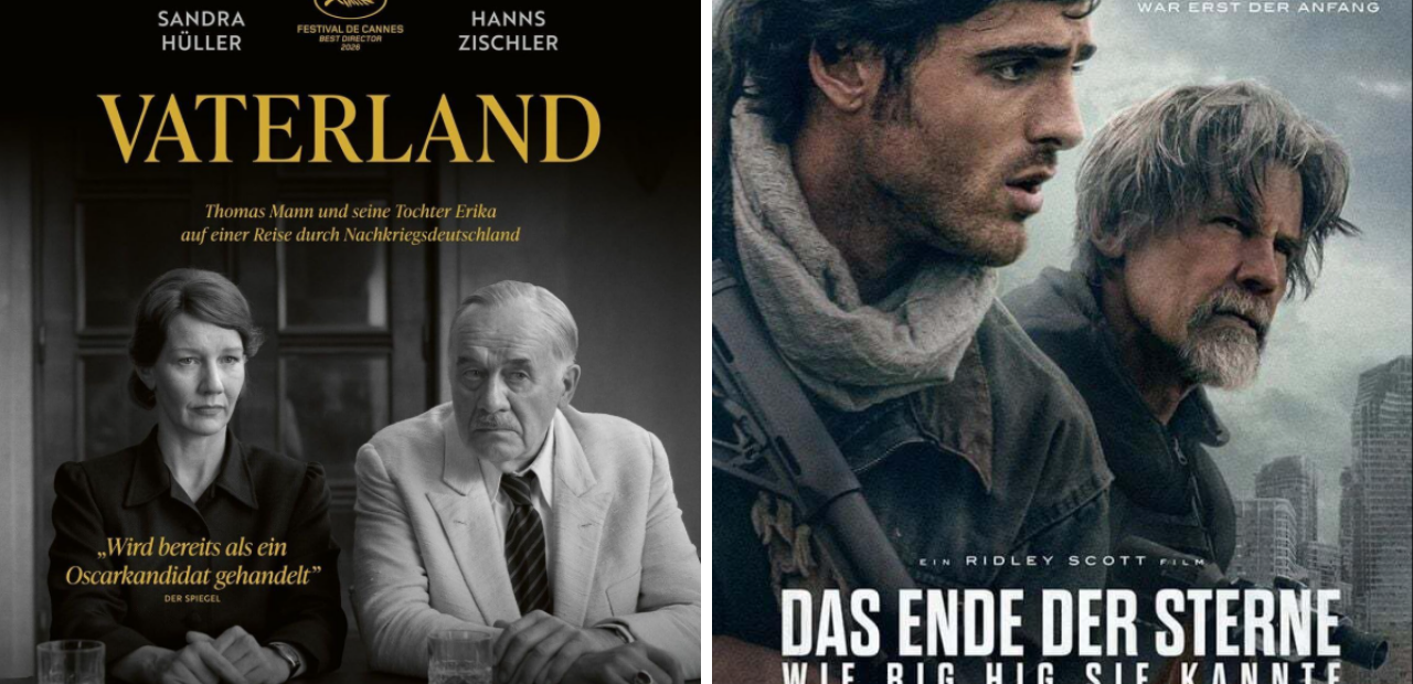 Unser Kino-Tipps für September: "Vaterland" und "Das Ende der Sterne".
