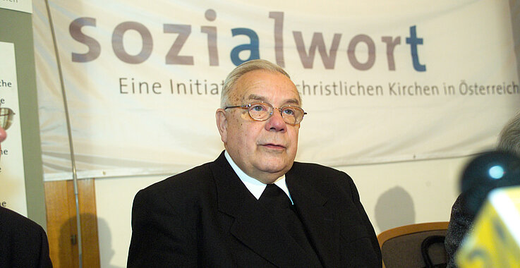 Bischof Maximilian Aichern machte sich über die Grenzen Österreichs hinaus einen Namen als "Sozialbischof".