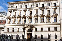 Hausfassade des Pázmáneums.