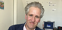Johann-Philipp Spiegelfeld in der Redaktion.