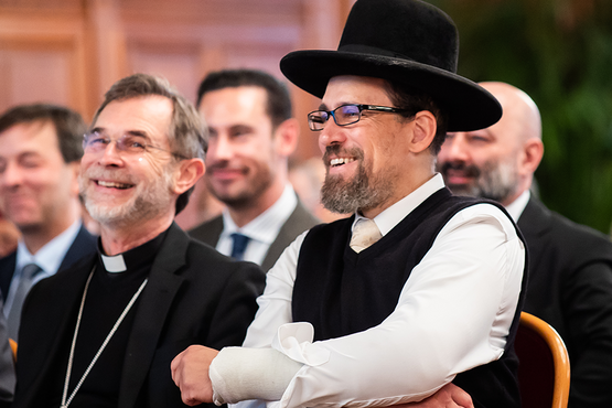 Der Dialog verbindet: Zum Festakt des KooA im Wiener Rathaus kamen Vertreter von Kirchen, Judentum und Politik.