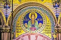 Das Mosaikbild der heiligen Elisabeth von Thüringen