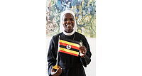 Von Uganda mittlerweile voll in Wien angekommen. Schwester Doreen wird jetzt Krankenpflegerin.