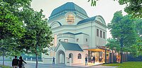 Die Ehemalige Synagoge in Sankt Pölten.