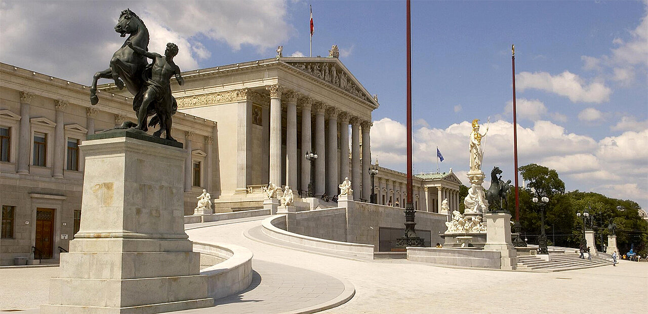 Parlament in Wien