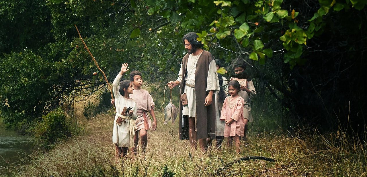 Eine Szene aus der US-Serie "The Chosen".