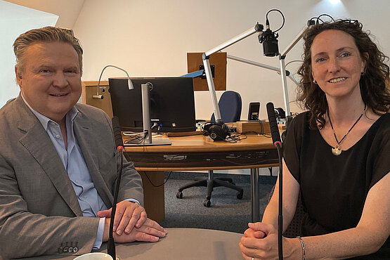 Der Wiener Bürgermeister kam zum Interview mit Monika Fischer ins Studio von radio klassik Stephansdom in unmittelbarer Nähe zum Dom.