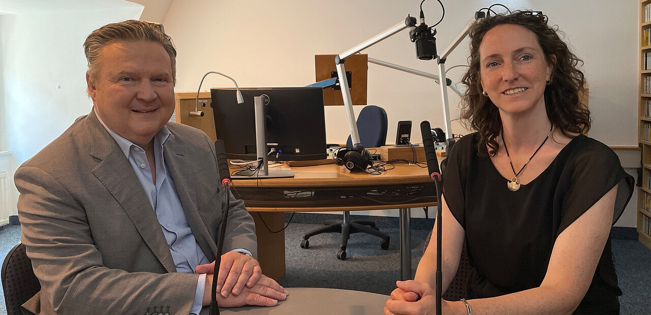 Der Wiener Bürgermeister kam zum Interview mit Monika Fischer ins Studio von radio klassik Stephansdom in unmittelbarer Nähe zum Dom.