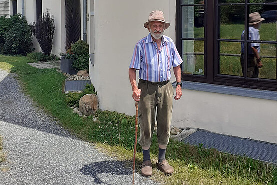 Fritz Giglinger gehört der Franziskanergemeinschaft an.