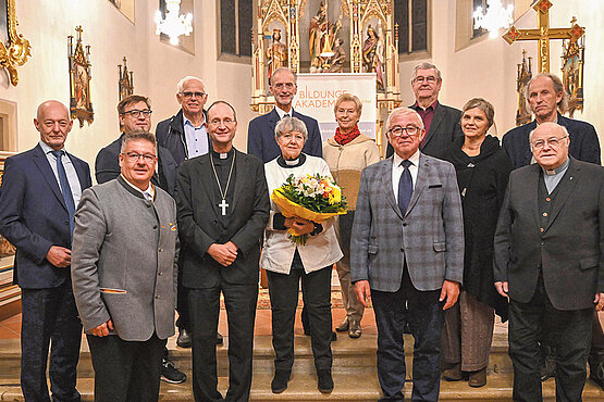 Ehrengäste 70 Jahre Erwachsenenbildung Großrußbach - Pfarrmosaik