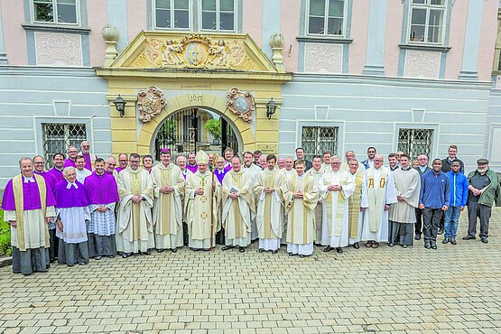 Treffen der Chorherren in Pitten KW23/2024