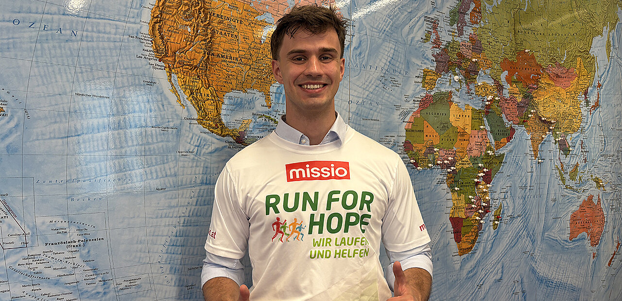 Durch die Gebete seiner Familie fühlt sich David Zeilinger in seiner Mission von ihr getragen.