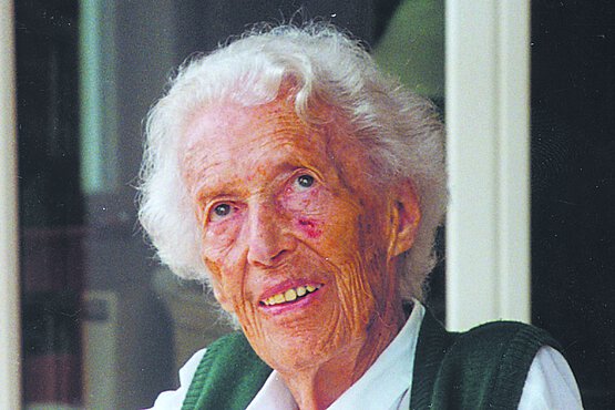 Zum 120. Geburtstag: Erika Mitterer wurde 95 Jahre alt.