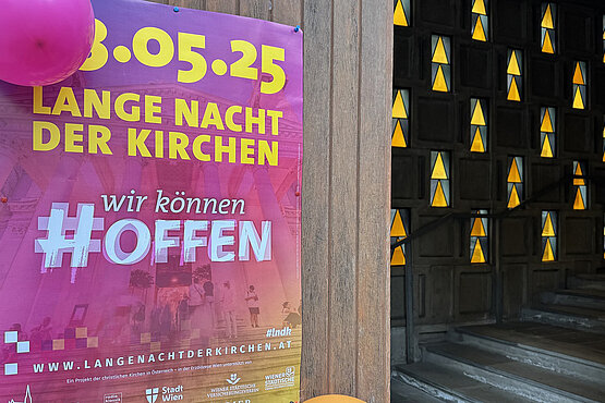 Das Motto der Langen Nacht der Kirchen war Hoffnung.