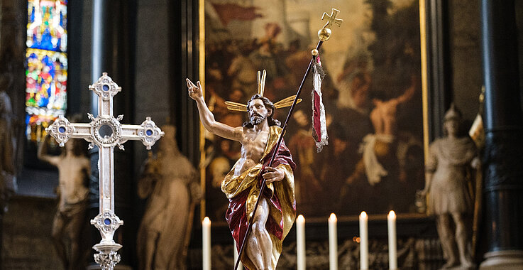 „Christ ist erstanden“ gilt als der älteste erhaltene liturgische Gesang in deutscher Sprache.