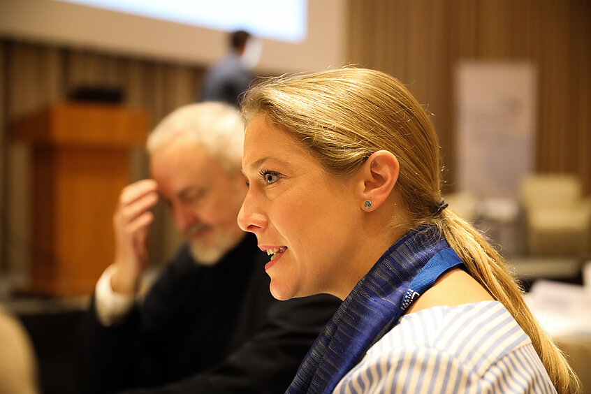 Elisabeth Palugyay ist Referentin für interreligiösen und interkulturellen Dialog im Pastoralamt der Erzdiözese Wien. 