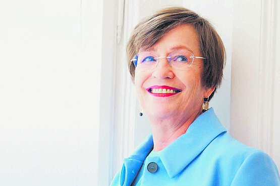 Optimistisch und tatkräftig setzt sich Doris Schmidauer für Chancengleichheit von Frauen ein.