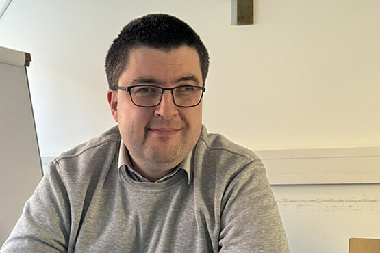 Ivo Baotic´ hat trotz Behinderung Vertrauen in Gottes Gnade.